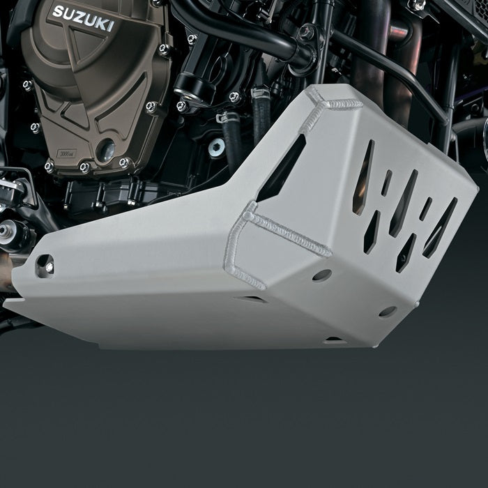 Suzuki Aluminum Skid Plate, Silver (DE Only) – Suzuki item 42500-25810