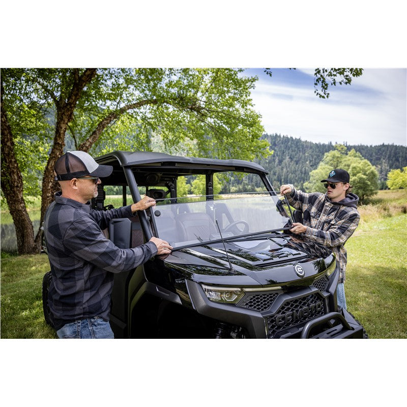 CFMOTO Half Poly Windshield, Front product image 2