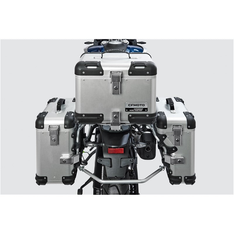 CFMOTO 3-Piece Pannier Set - Silver product image 3