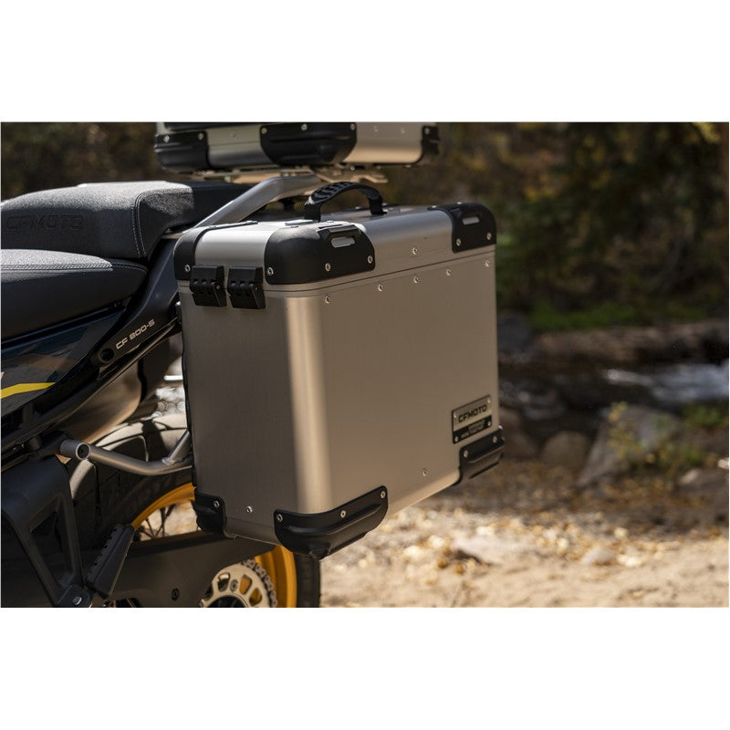 CFMOTO 3-Piece Pannier Set - Silver product image 5