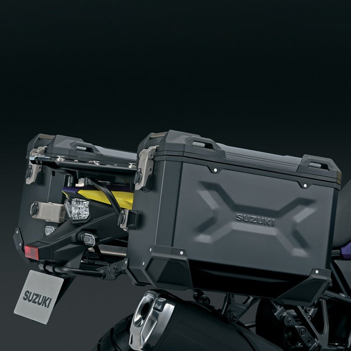 Suzuki Aluminum Side Case Set, Black product image 3