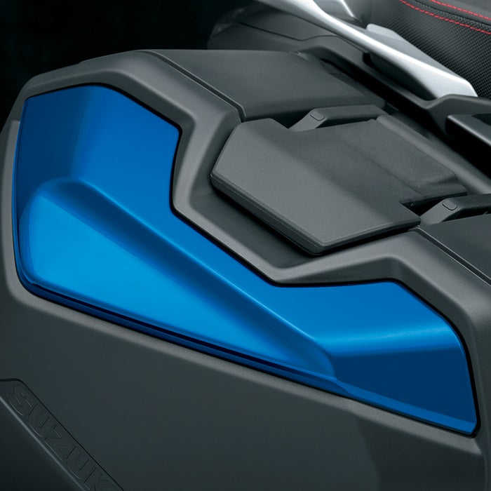 Suzuki Side Case Garnish, Triton Blue product image 2
