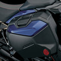 Suzuki Side Case Garnish, Metallic Reflective Blue – Suzuki item 95400-48840