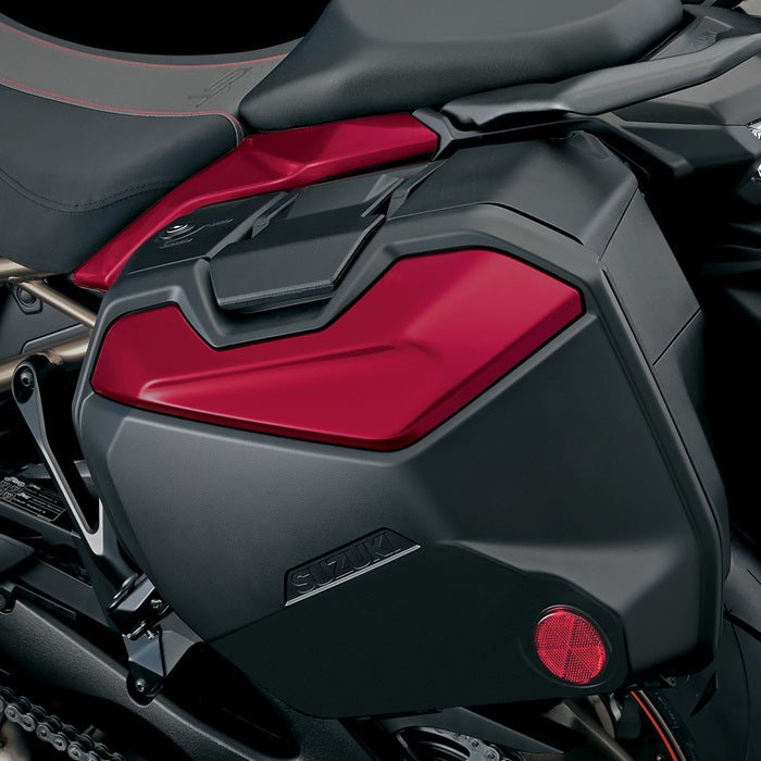 Suzuki Side Case Garnish, Candy Daring Red – Suzuki item 95400-48890