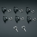 Suzuki 6 Piece Lock Set (Alum. Top & Side Cases) – Suzuki item 95700-25830