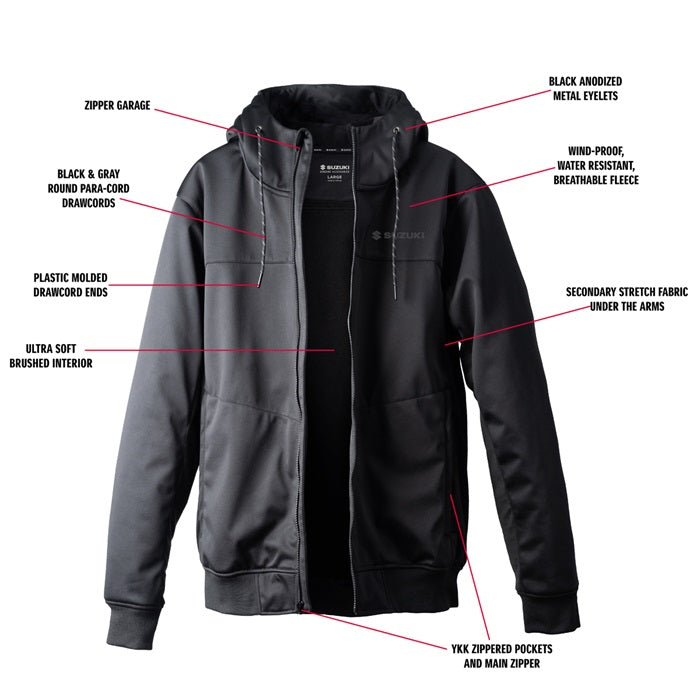 Suzuki Windproof Full-Zip Jacket