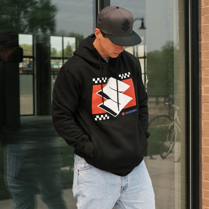 Checkered "S" Hoodie
