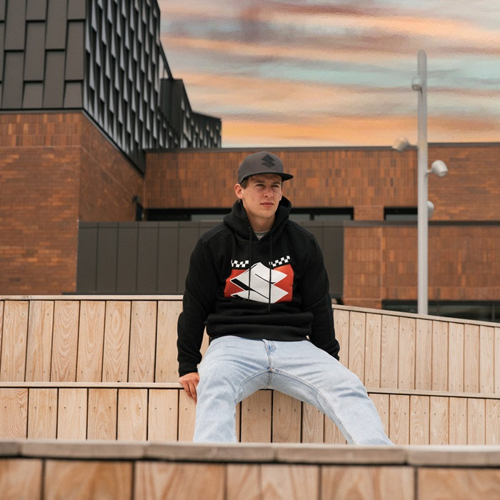 Checkered "S" Hoodie