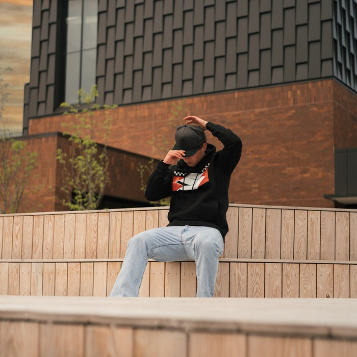 Checkered "S" Hoodie