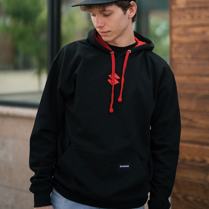 "S" Contrast Hoodie