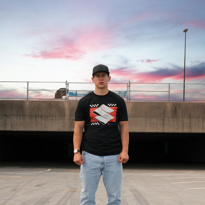 Checkered "S" T-Shirt