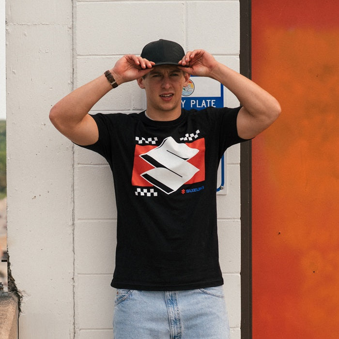 Checkered "S" T-Shirt