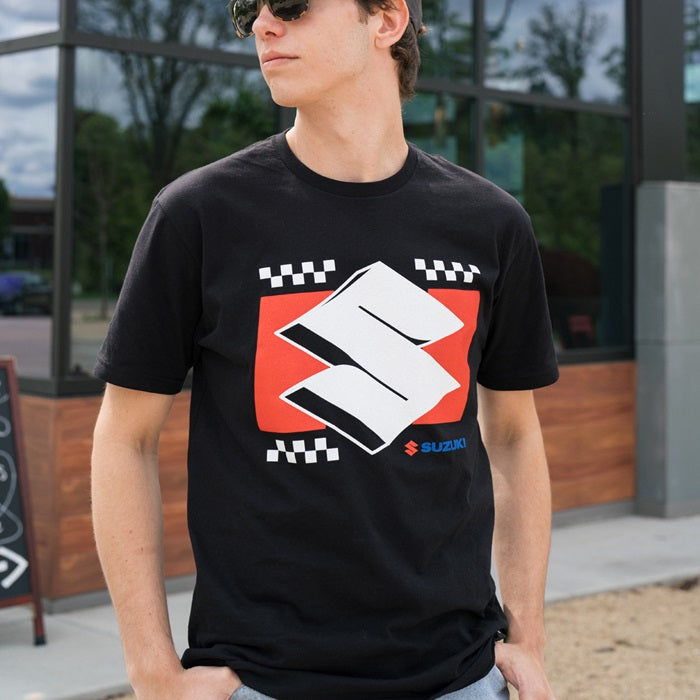 Checkered "S" T-Shirt