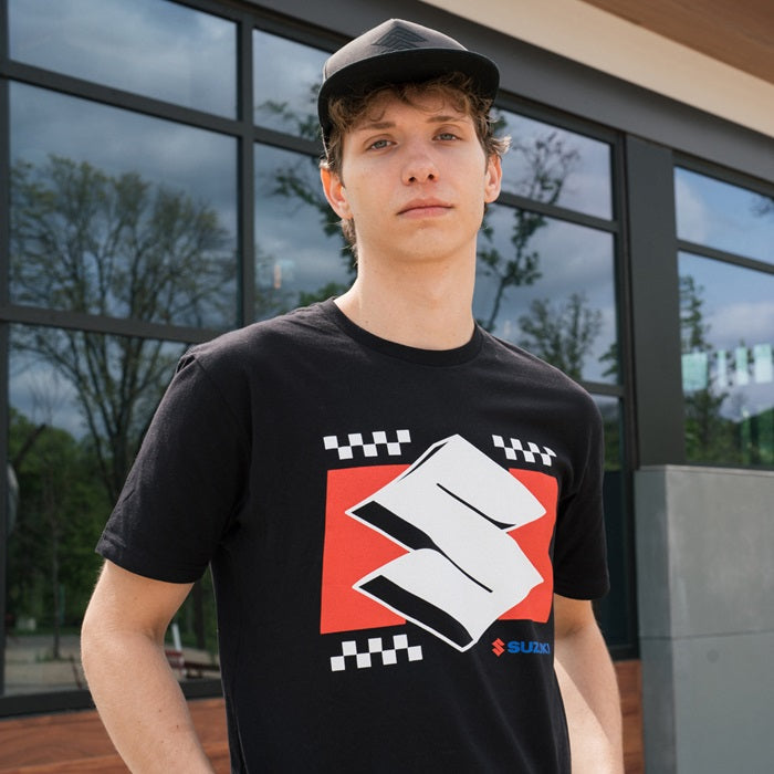 Checkered "S" T-Shirt