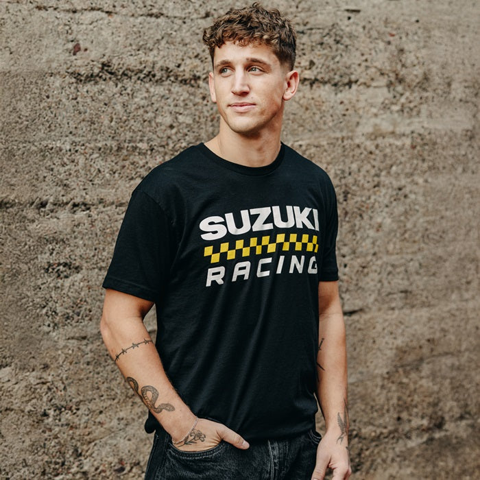 Suzuki Racing T-Shirt, Black