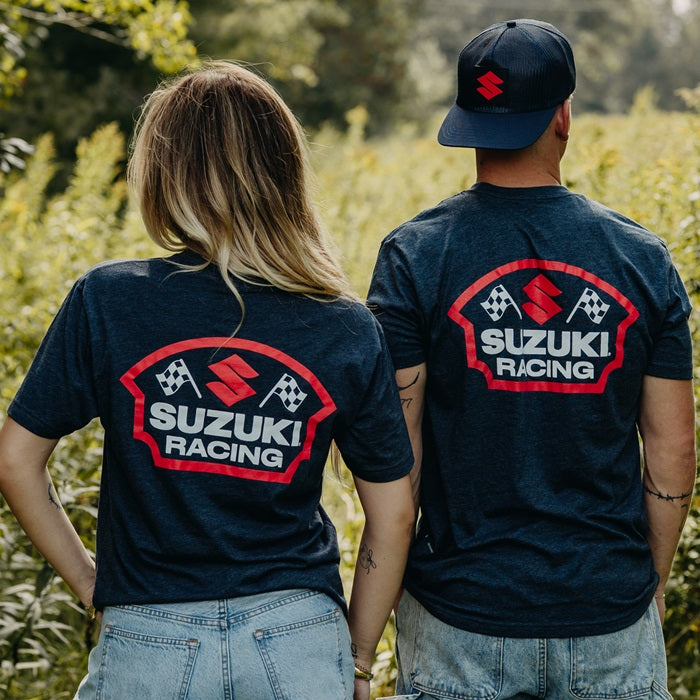 Suzuki Racing T-Shirt, Navy