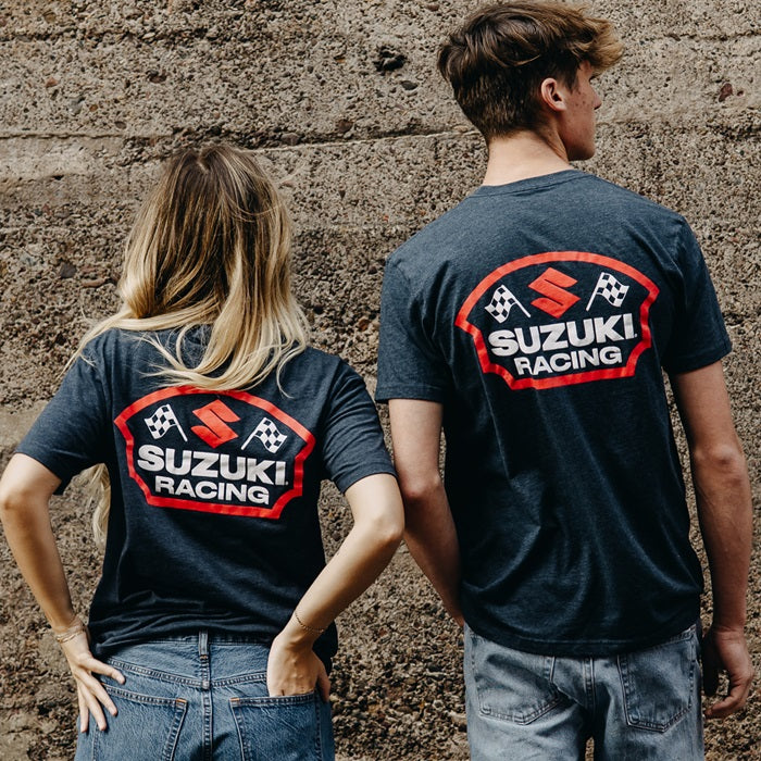 Suzuki Racing T-Shirt, Navy