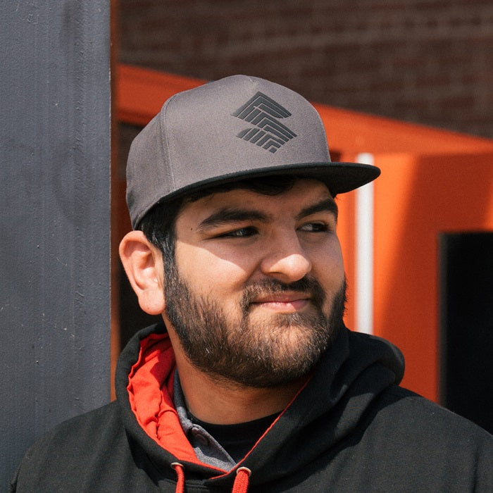 Charcoal "S" Hat