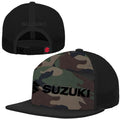 Suzuki Camo Flat Bill Hat