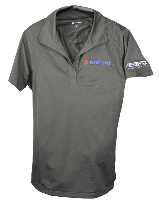 Women's SUZUKI ECSTAR Polo, Gray