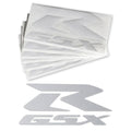 Suzuki GSX-R Die Cut Decal Reflective White – Suzuki item 990A0-19066-WHT