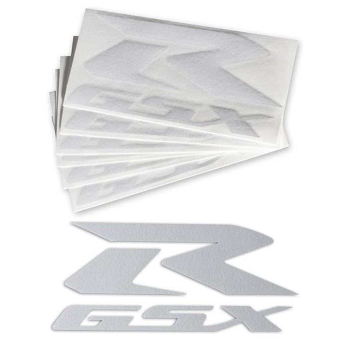Suzuki GSX-R Die Cut Decal Reflective White – Suzuki item 990A0-19066-WHT