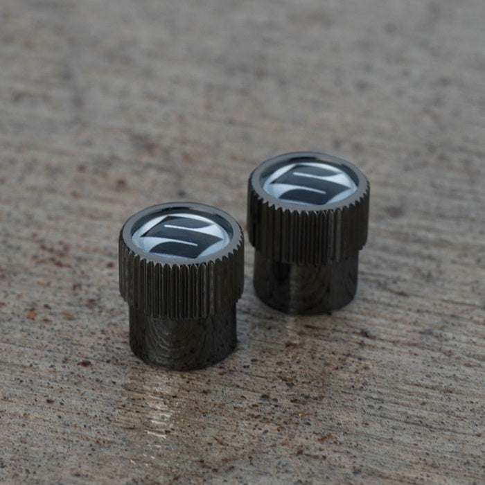 Suzuki Valve Stem Cap, Black – Suzuki item 990A0-19069-BLK