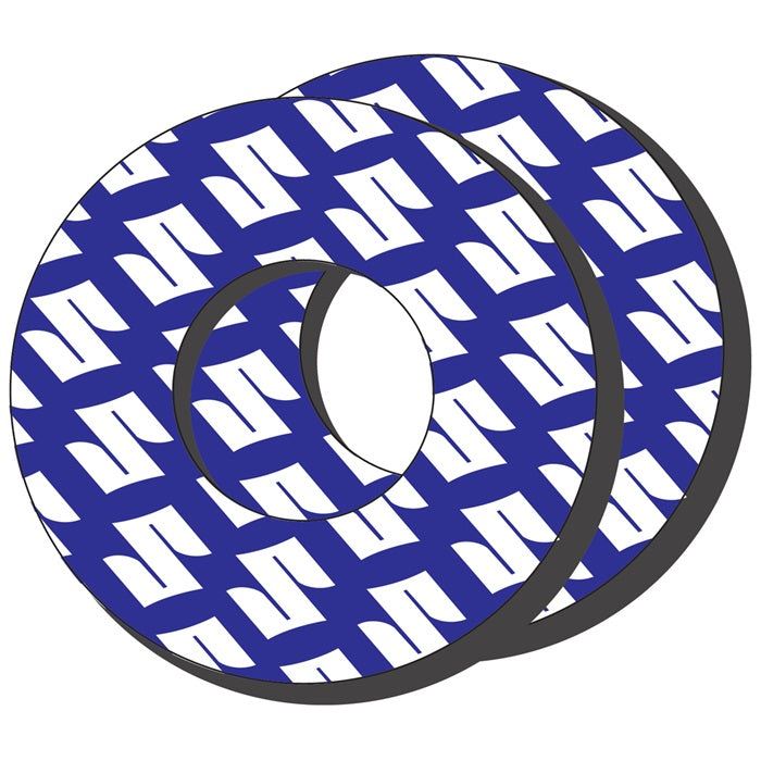 Suzuki Grip Donuts, Blue/White – Suzuki item 990A0-85019-BLU
