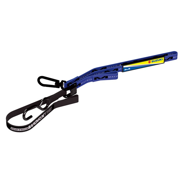 Suzuki M1 1.0" Worx Tiedowns, Blue (Set of 2) – Suzuki item 990A0-99100-BLU