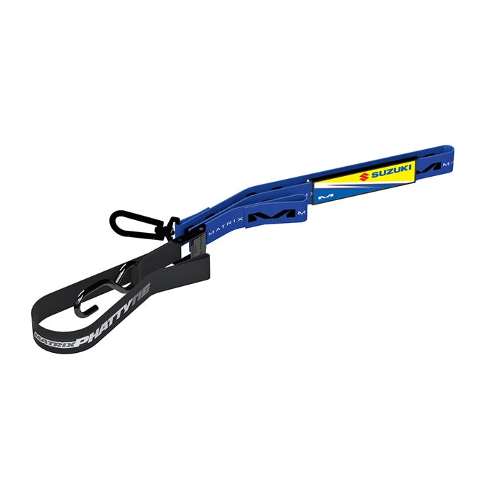 Suzuki M1 1.5" Phatty Tiedowns, Blue (Set of 2) – Suzuki item 990A0-99101-BLU