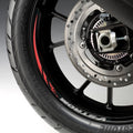 Suzuki Wheel Decal, 17" Rear, Red – Suzuki item 990D0-06LRW-RED