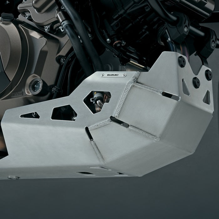 Suzuki Silver Aluminum Skid Plate – Suzuki item 990D0-31J00-041
