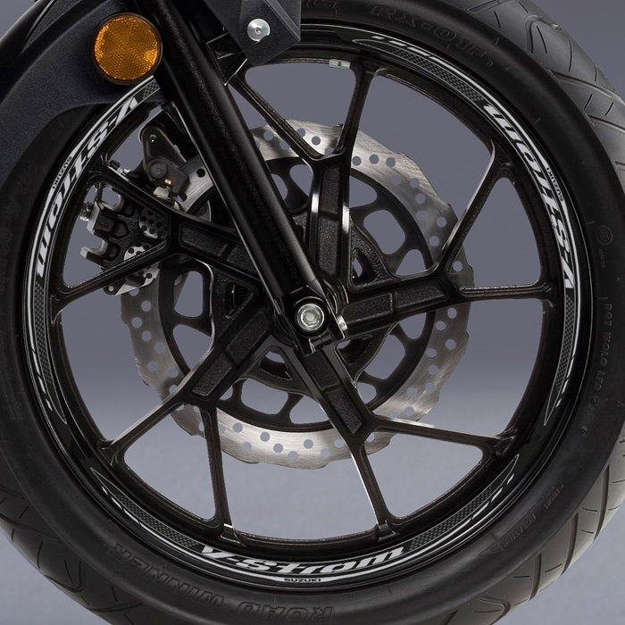Suzuki Wheel Decal, 17" Rear, Grey V-Strom – Suzuki item 990D0-31JR5-PAD