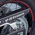 Suzuki Wheel Decal, 17" Rear, Red V-Strom – Suzuki item 990D0-31JR6-PAD
