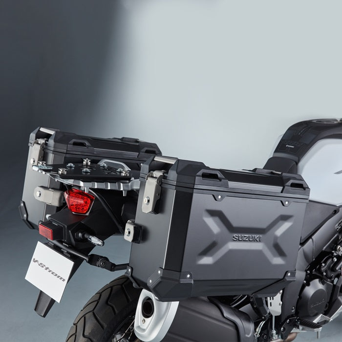 Suzuki Aluminum Side Case Set, Black product image 2