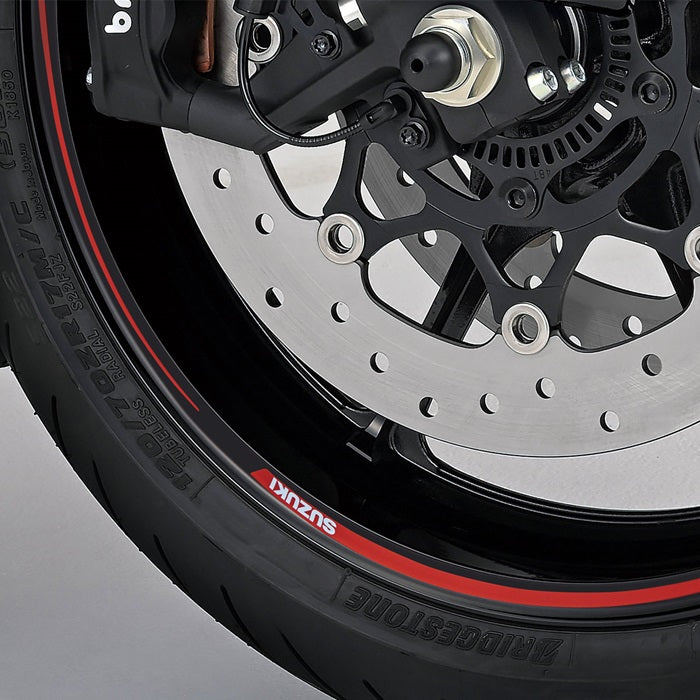 Suzuki Rim Decal, Red/Black product image 2