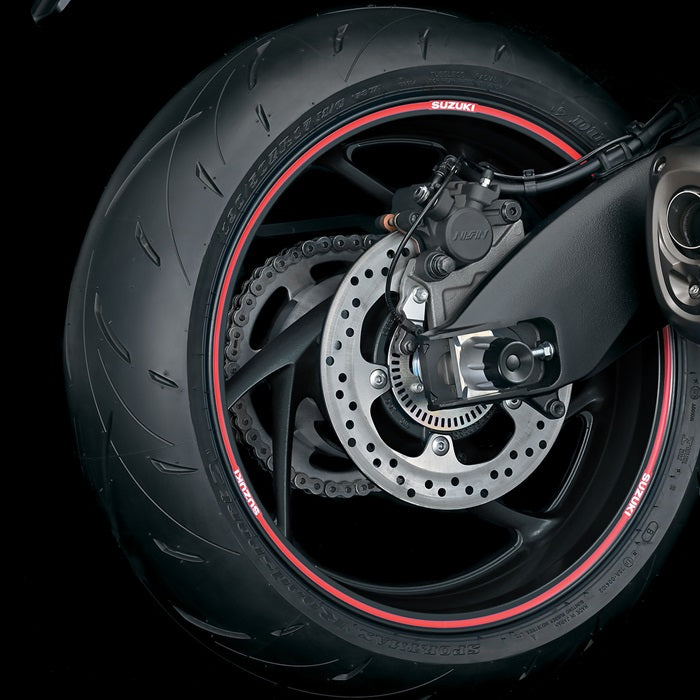 Suzuki Rim Decal, Red – Suzuki item 99183-00A20-RD1