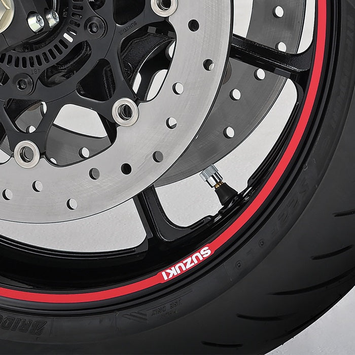 Suzuki Rim Decal, Red product image 2