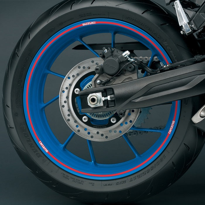Suzuki Rim Decal, Red product image 4