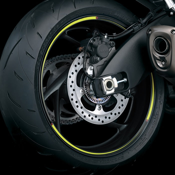 Suzuki Wheel Decal, Yellow – Suzuki item 99183-48K00-YEL
