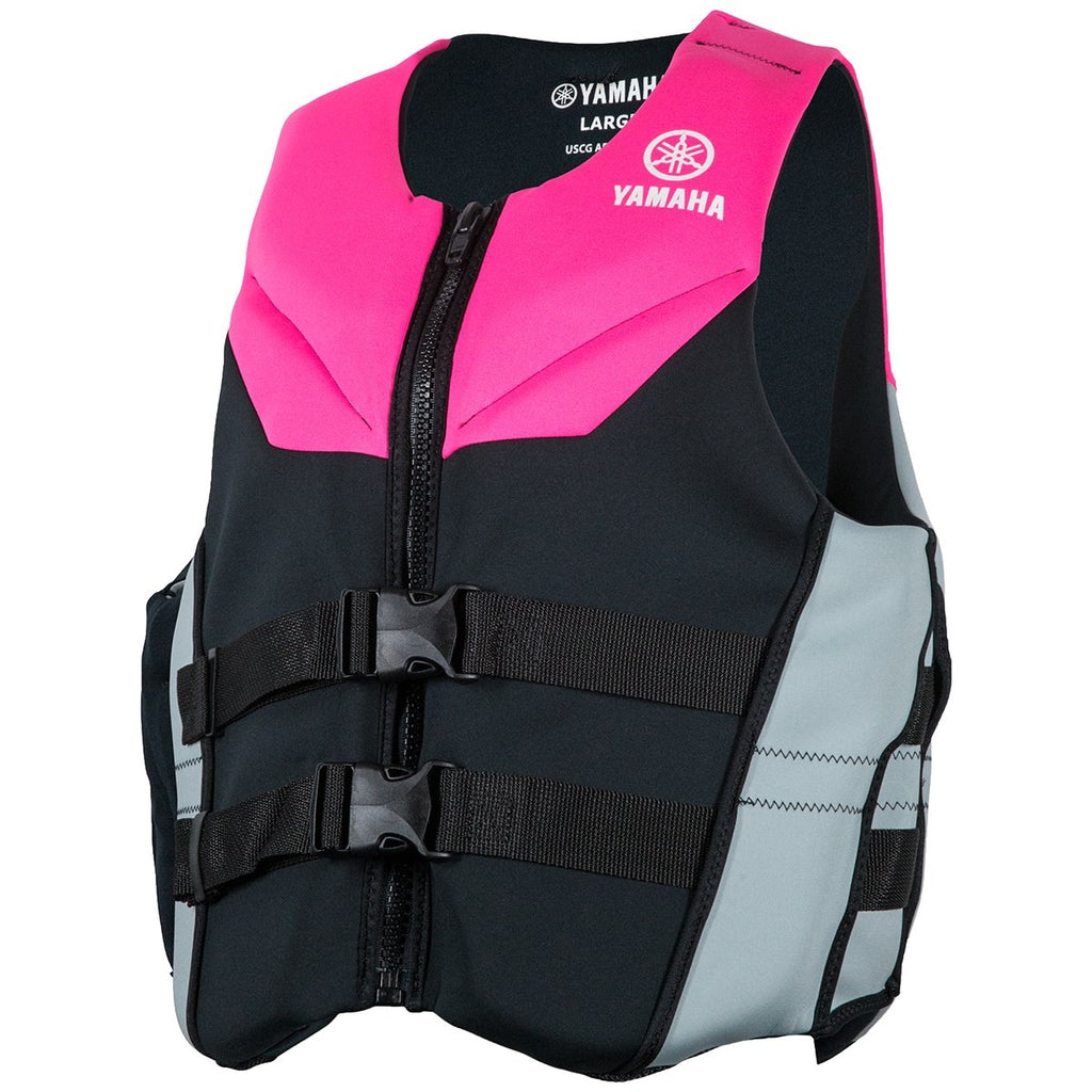 Yamaha Women's Neoprene 2-Buckle PFD – Yamaha item MAW-15VNE-BL-LG