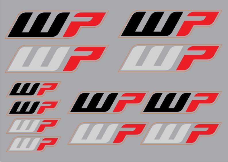 KTM Sticker sheet – 52000347 – KTM part 52000347