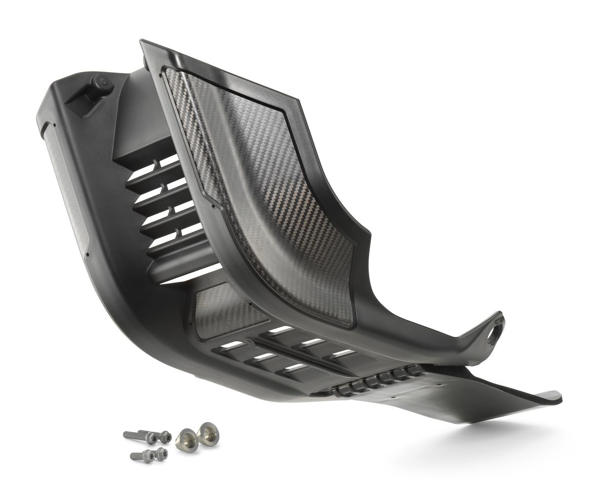 KTM Factory skid plate with linkage protection – KTM part A46003990544