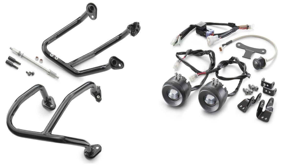 KTM Crash bar-fog light kit – KTM part 00010000385