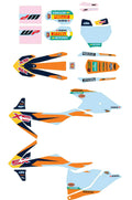 KTM Factory graphics kit – 47208990000 – KTM part 47208990000