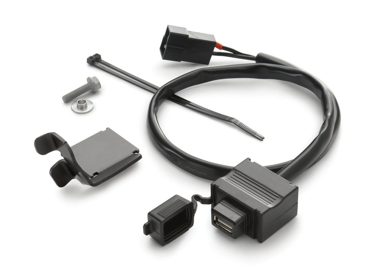 KTM USB-A power outlet kit – 64112950044 – KTM part 64112950044