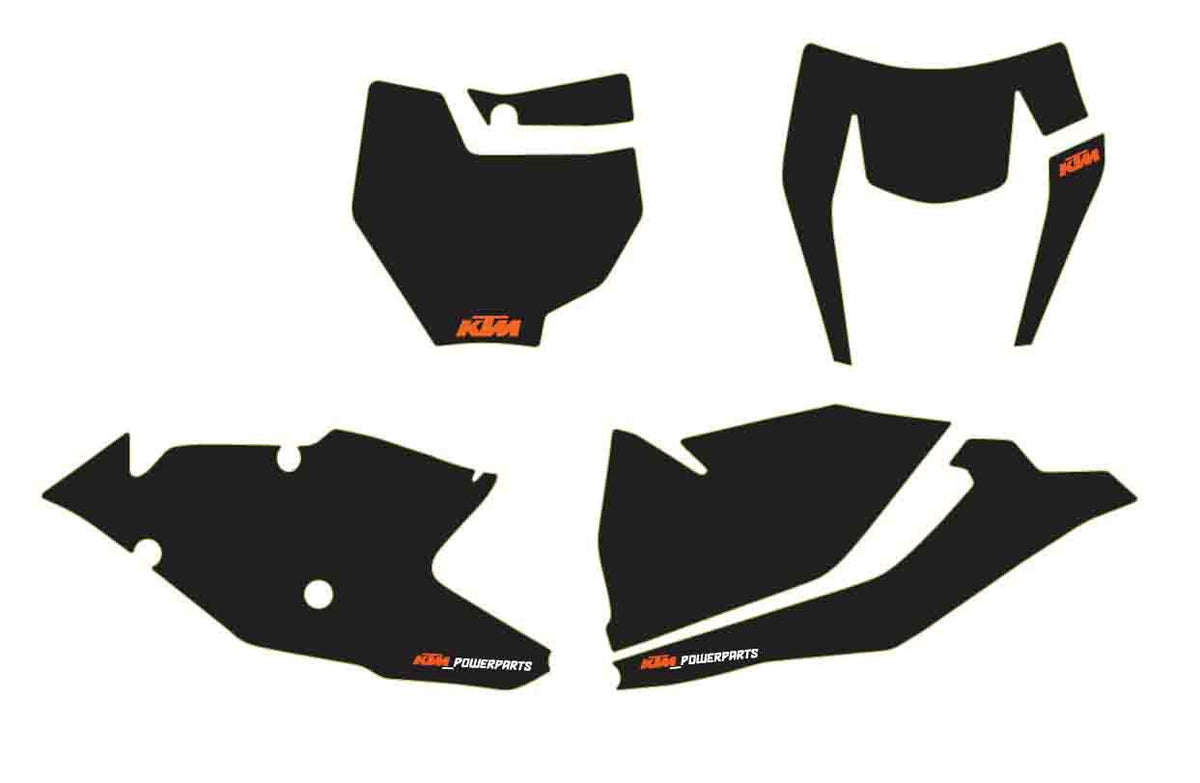 KTM Start number backgrounds – 7960898800030 – KTM part 7960898800030