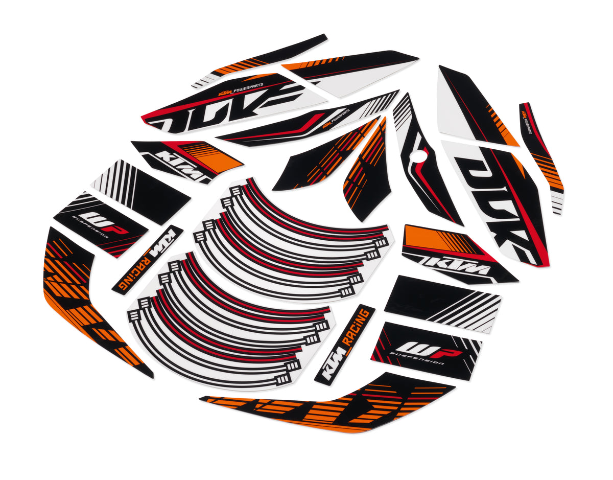 KTM Factory graphics kit – 90608999000 – KTM part 90608999000