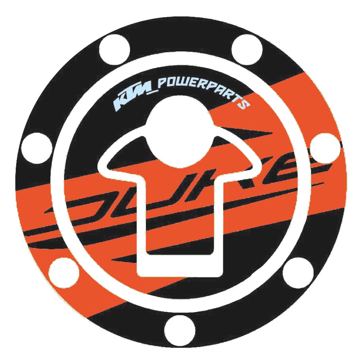 KTM Fuel tank cap sticker – 94307997000 – KTM part 94307997000