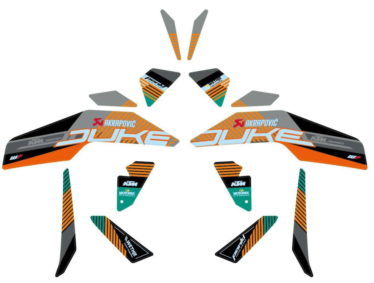 KTM Factory graphics kit – 94308999000 – KTM part 94308999000